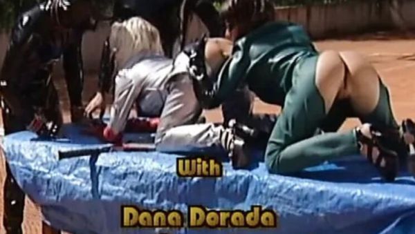 View this complete movie of : German sluts get their asses fisted in a foursome on the tennis court