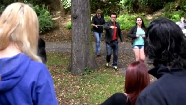 Enjoy watching this HD clip titled : Huge Gang Bang with Hot Girls Who Love to Suck and Fuck Big Cocks