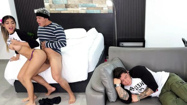 Stream the hardcore clip named : Busty Cheater Lets Brother-in-Law Fuck Her After Sex with Boyfriend on Couch