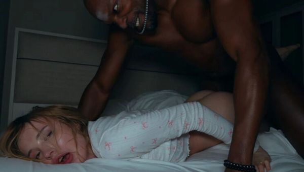 Stream uncut video titled : Polly Yangs Gets Her Tight Teen Pussy Fucked Hard by a Big Black Cock at Night