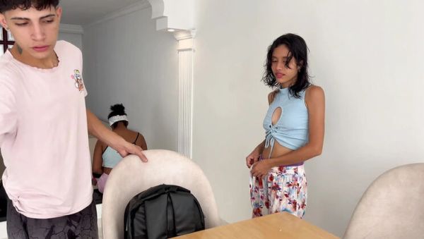 Watch complete video titled : Maid Squirts & Gets Good Fuck From Husband Watching Wife Cuckold