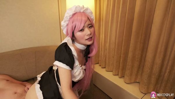 Play this uncut video called : Asian Maid Ringo Fujii Sucks Cock Before Getting Fucked Hard