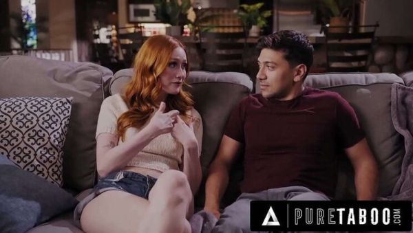 Watch the hardcore movie of : Pure Taboo MILF Serene Siren Catches Stepson Max Fills Fucking Petite Stepsister Scarlet Skies Hard