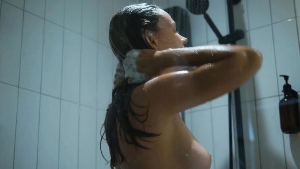 Enjoy watching uncensored scene titled : Amateur Couple Shower Sex - Big Natural Tits & Sloppy Blowjob