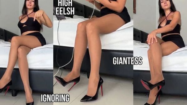 Enjoy watching this HD scene named : Princess Monica Giantess MILF POV - Heel Domination Foot Fetish & Femdom Humiliation