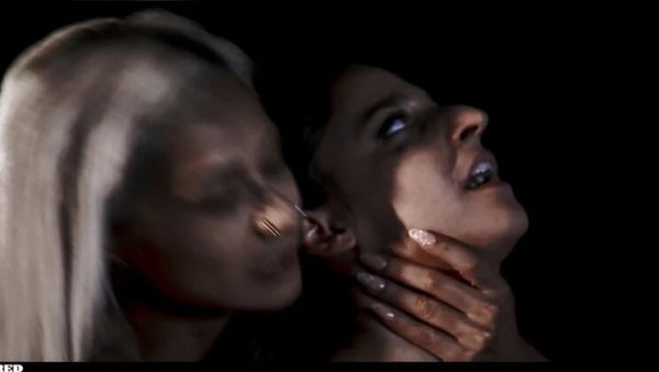 Enjoy watching uncut video named : Amirah Adara & Veronica Leal Lesbian Big Tits Horror Story - Poltergeist Vol 2 Hardcore Pussy Eating