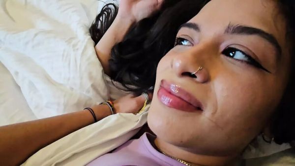 Play this uncut clip : Cute Latina Step Sister Cuddles & Fucks Danny Dirt - Big Ass Cowgirl & Deep Throat POV