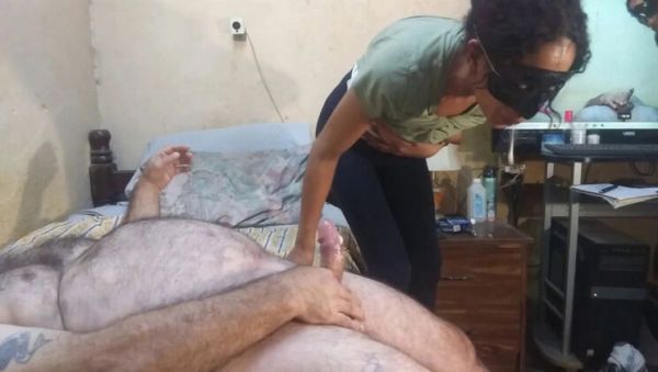 Play uncut clip : Marianna Sucks Cock and Takes Cum in Mouth - Blowjob with Latina MILF