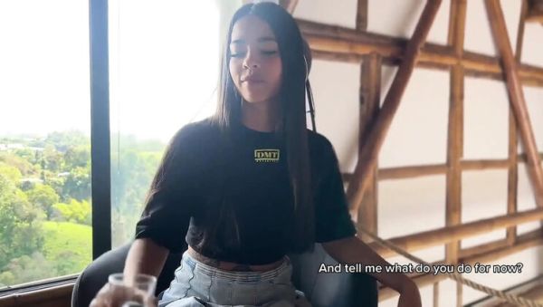 Play the HD movie titled : My Teacher Interviews Me Then Fucks Me Hard Until I Squirt - Petite Colombian Teen with Big Ass