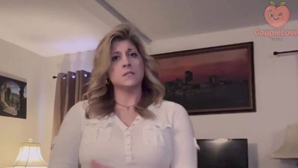 Enjoy watching the hardcore video called : Stepmom's Panties Cumshot - Big Natural Tits Amateur POV Fuck