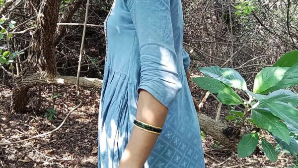 Watch this uncensored scene titled : Indian Bhabhi Deep Throat Blowjob in Forest - Desi Village Wife Sucks Dick Hard