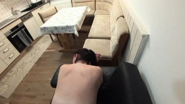 Watch this full movie called : German MILF Saskialove87 Fucks Neighbor Boys in Grandma's Kitchen - POV Rough Sex & Moaning Mom
