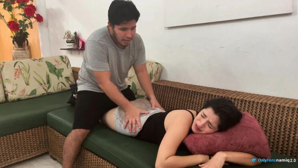 Watch the complete video called : Neighbor Accident! Big Booty Latina MILF Gets First Aid & Rough Sex After Squirting