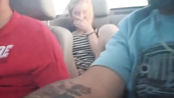View uncensored clip of : Blonde Teen Fucks Herself with Dildo in Car - Hot Amateur Homemade Sex