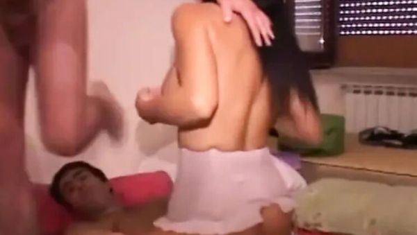 Enjoy watching this uncut clip of : Good Day Blowjob: Barbara Gandalf & Alex Magni Double Penetration & Cumshot