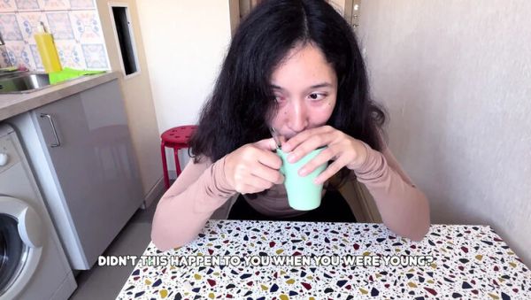 Enjoy watching the uncensored scene titled : Step Aunt Gets Rough Blowjob From Nephew After Trip - Hot Russian Family Fantasy