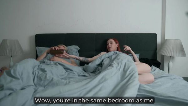 Stream uncensored clip named : Step Mom Catches Step Son Jerking Off to Her Porn in Shared Bed - Taboo Creampie Surprise!