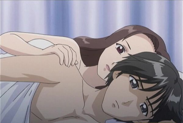 Watch hardcore scene titled : Hairy teenager's first hentai adventure in a raunchy cartoon