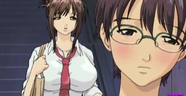 Enjoy watching the uncut video called : Teacher's big boobs bounce as she fingerbangs her eager student in a steamy hentai scene