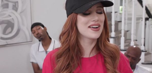 View the HD scene : Delivery crew gangbanged by 10 black men