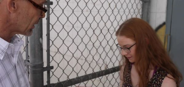 Play uncensored movie : Hot Redhead With Nerdy Girl Glasses Fucks The Principa - Amy Quinn