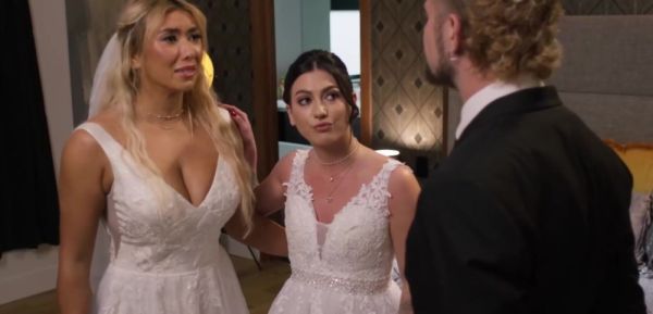 Stream the uncensored video : Big tits lesbian couple fucked by priest