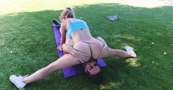 Enjoy watching hardcore clip of : Cherie DeVille & Logan Pierce: Blowjob to Doggy Style
