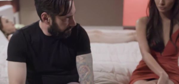Watch the full clip of : That is weird fucking next to his wife
