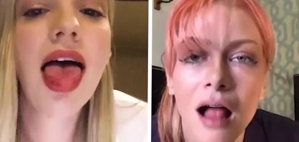View HD clip of : Lesbian boss wanna see secretarys pussy