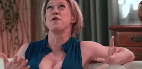 Enjoy watching the complete video of : Stepmom letting stepson experience sex
