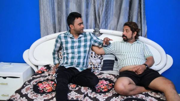 View this HD clip : Hot Indian Girl Helps Her Friend Cool Down His Hard Dick
