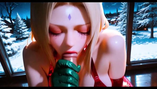Watch the uncut video titled : Tsunade Gives Herself to Naruto as a New Year's Gift – Big Tits 3D Hentai Porn