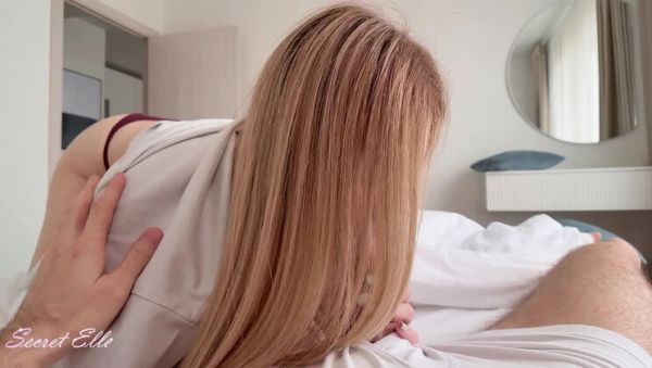 Stream uncensored clip : Texting My BF Goodnight While a Stranger Fucks Me Raw and Creampies Me