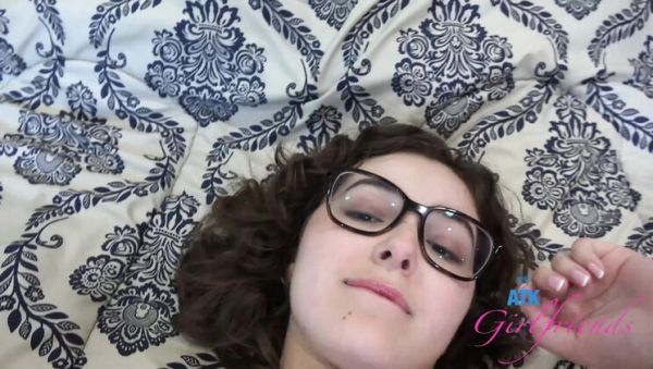 Watch the uncensored clip of : Leana Lovings Virtual Date with a Twist - POV Blowjob and Creampie