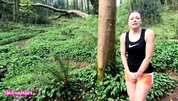 Watch the complete video titled : Desperate Jogger Pisses Outside While You Watch