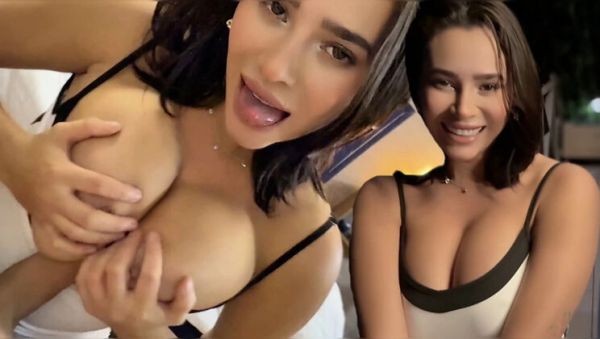 Stream this complete scene of : Shirley Musk's Huge Natural Tits & Big Ass Get Pounded Doggy Style - Cheating Step Sis POV
