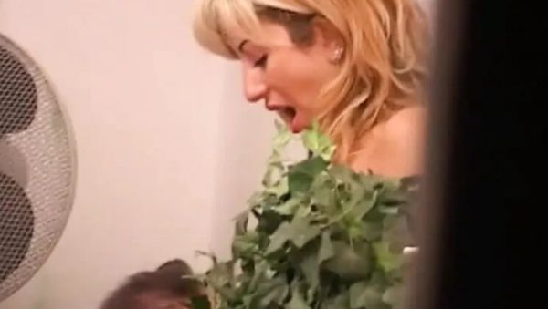View this HD video titled : Blonde MILF Takes Huge Cock, Cum In Her Mouth