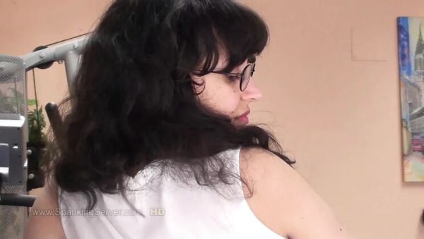 Watch uncut scene named : Yasmeena Birch Gets a Brutal Gym Spanking Punishment