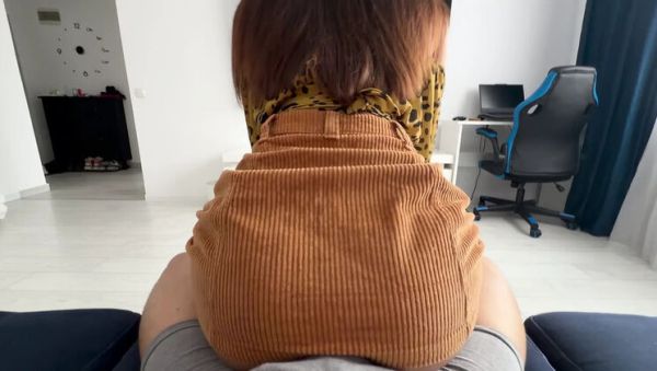 View the HD movie of : Cheating Latina Dry Humps My Big Cock While My Best Friend Makes Lunch