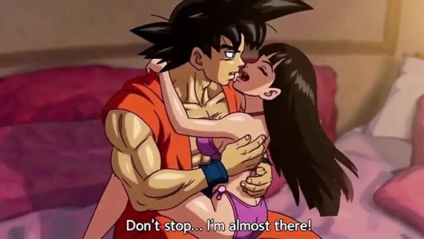 Play this HD scene named : Goku Balls Deep in Pregnant Wife's Ass - First Time Anal