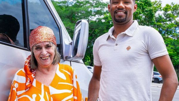 Enjoy watching the uncensored movie of : Granny Gets a Massive BBC Deep in Her Ass Inside the Van