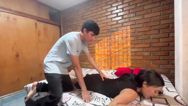 Watch full video titled : My Big-Ass Colombian Neighbor Ramon Gave Me a Relaxing Massage and Slipped His Huge Cock Inside Me