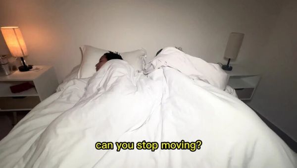 Watch HD clip named : Leyne Rodriguez's Busty Stepmom Shares Bed With Horny Stepson - Creampie Sex, English Subs