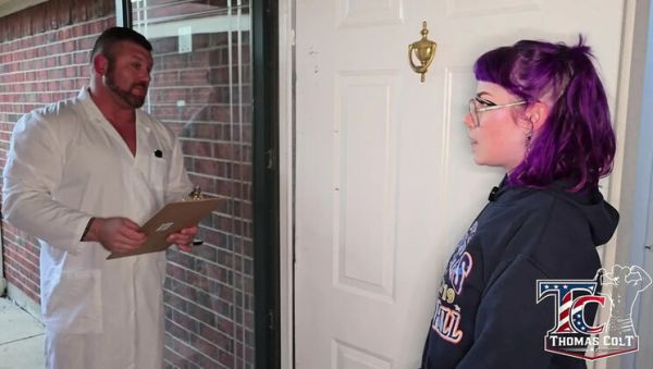 View uncut video titled : Older Scientist Breeds Young Rave Girl Until Creampie