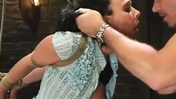 Stream the complete scene called : Mark Davis Dominates Julie Night in Intense BDSM Bondage Scene