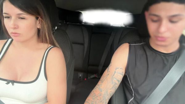 Enjoy watching this uncut clip : Stepdad's Ride Share Driver Sees My Stepdaughter With No Bra and Slides His Cock Into Her Tight Pussy