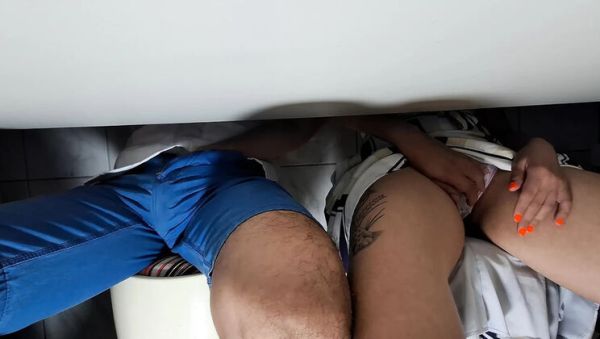 Play this uncut clip of : Bored in Class, So We Started Masturbating