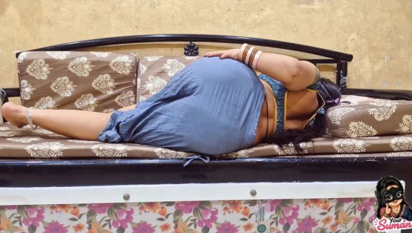 Enjoy watching this full movie of : Desi Indian Stepmom Shows Off Her Huge Ass in POV Blowjob