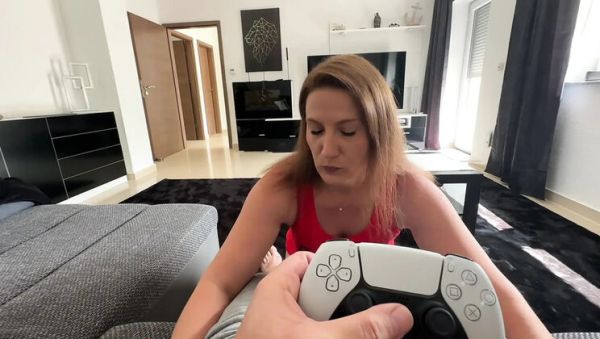 Enjoy watching this complete clip titled : JuliaWinter drains my cock dry after putting the joystick away