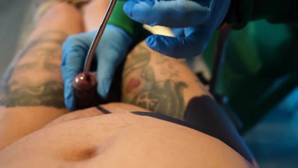 Watch this hardcore clip : Sadistic Medical POV: Doctor's Cruel Exam with Blindfold Slave